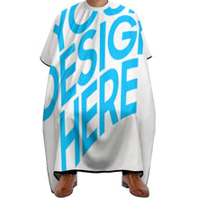 Charger l'image dans la galerie, Tablier de coiffure cape de coiffure pour femme / homme personnalisé avec photos motif texte logo