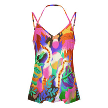 Charger l'image dans la galerie, Camisole sous-vêtement chic femme grande taille personnalisée avec photo logo motif texte (impression d’image unique)