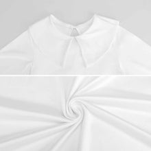 Charger l'image dans la galerie, Robe à manches longues pour fille Robe trapèze F6Q personnalisé avec photo texte prénom (conception multi-images)