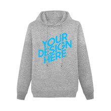Charger l'image dans la galerie, Sweat pull à capuche coton avec poche pour homme personnalisé avec photo texte (impression en deux faces)