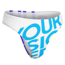 Charger l'image dans la galerie, Slip femme de qualité string femme NZ207 personnalisé avec photo motif logo texte (impression des multi-images)