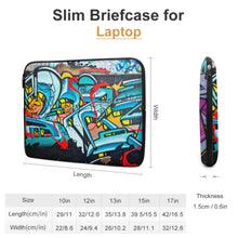 Charger l'image dans la galerie, Sac ordinateur / Sacoche pour ordinateur portable femme homme personnalisé avec motif logo texte image (impression des multi-images)