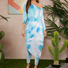 Charger l'image dans la galerie, Ensemble de chemise à épaules dénudées 2 pièces femme chic VTZ personnalisé avec photo logo texte motif