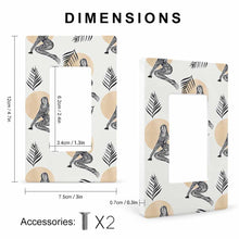 Charger l'image dans la galerie, Panneau de commutation amovible personnalisé avec photo logo texte motif