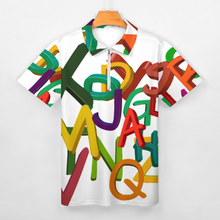 Charger l'image dans la galerie, Polo chemise à manches courtes homme B470 personnalisé avec photos motif texte logo (impression des multi-images)