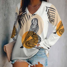 Charger l'image dans la galerie, T-shirt tee shirt à manches longues ample femme TLREV2 personnalisé avec photo logo texte motif (impression d'image unique)
