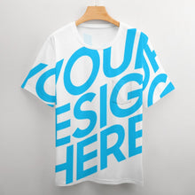 Charger l'image dans la galerie, Impression d’image unique T-shirt manches courtes et col rond pour homme avec poche NTREV2 personnalisé avec photo logo texte motif