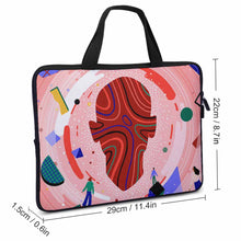 Charger l'image dans la galerie, Sac à main pour ordinateur personnalisé avec photo text pour femme homme