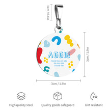 Charger l'image dans la galerie, Pet Tag / médaille pour chiens CW1501012 personnalisé avec photo logo texte motif