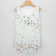 Charger l'image dans la galerie, Impression des multi-images Gilet sans manche col rond femme BCT personnalisé avec image logo texte motif