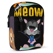 Charger l'image dans la galerie, Sac messager / Petite sacoche pour femme homme Q026 personnalisé avec photo logo texte motif (Impression des multi-images)