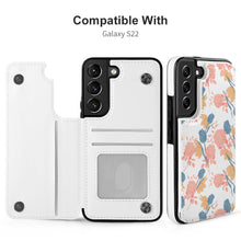 Charger l'image dans la galerie, Coque de téléphone à rabat en cuir TPU pour Samsung Galaxy S22 Impression complète personnalisé avec photo logo texte motif