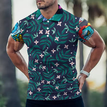 Charger l'image dans la galerie, Chemise Polo manches courtes d'été pour hommes B612 personnalisé avec photo logo texte motif (impression des multi-images)