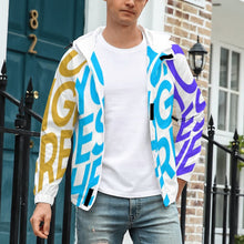Charger l'image dans la galerie, Impression des multi-images sweat à capuche / Veste homme grande taille A541 personnalisé avec photo logo motif texte