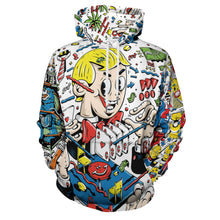 Charger l'image dans la galerie, Sweat pull à capuche homme personnalisé avec photo texte (impression complète)