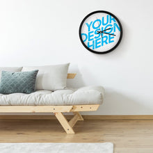 Charger l'image dans la galerie, Horloge PC murale vintage décorative personnalisée avec photo texte prénom