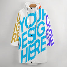 Charger l'image dans la galerie, Impression des multi-images trench-coat long original grande taille homme A677 personnalisé avec photo logo motif texte