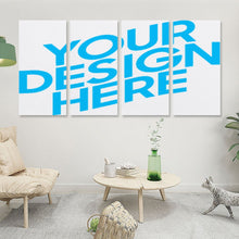 Charger l'image dans la galerie, Peinture suspendue Version verticale 1: 2 GY0903486 Personnalisé (Conception de quatre panneaux, une image)