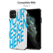 Charger l'image dans la galerie, Coque/étui de téléphone en cuir de fibre Apple série Iphone 7-11 impression personnalisé avec logo motif photo texte