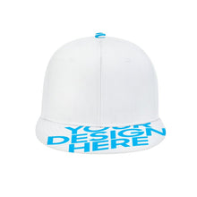 Charger l'image dans la galerie, FS0809012 Casquette de baseball personnalisée en caoutchouc plat tout imprimé pour adulte (motif sans miroir)