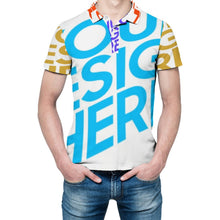 Charger l'image dans la galerie, POLO chemise droite A479 personnalisé avec photo image (conception multi-images)