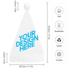 Charger l'image dans la galerie, Chapeau de Noël/Bonnet de Noël Adulte Original JJ0525013 imipression personnalisé avec photo motif logo texte