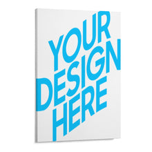 Charger l'image dans la galerie, Tableau suspendu en toile peinture personnalisé avec photo texte motif (version verticale)