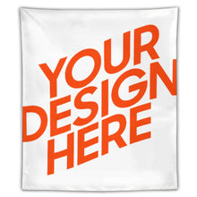 Charger l'image dans la galerie, Tapisserie murale tissu à la mode (version verticale) impression personnalisée avec motif logo texte photo