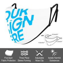 Charger l'image dans la galerie, Masque personnalisé respiratoire de protection sans filtre