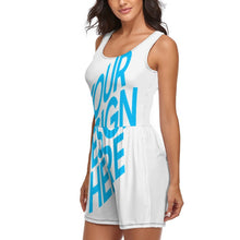 Charger l'image dans la galerie, Combinaison ensemble short chic décontracté femme QZ6055 personnalisé avec photo image logo motif texte