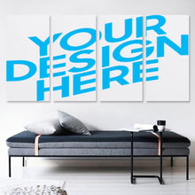 Charger l'image dans la galerie, Peinture suspendue Version verticale 1: 2 GY0903486 Personnalisé (Conception de quatre panneaux, une image)