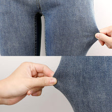 Charger l'image dans la galerie, Jean extensible évasé MC603 Personnalisé de poche avec des images et du texte (Conception multi-images)