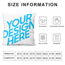 Charger l'image dans la galerie, Taie d'oreiller en peluche imprimé double face, pack de 4 pièces personnalisé avec photo texte prénom