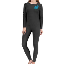 Charger l'image dans la galerie, Sous-vêtement thermique femme sous-vêtement fonctionnel ensemble BR001 shirt pantalon personnalisé avec photo texte prénom