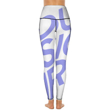 Charger l'image dans la galerie, Pantalon yoga taille haute / Legging sport femme avec deux poches CE003 personnalisé avec photo logo texte motif