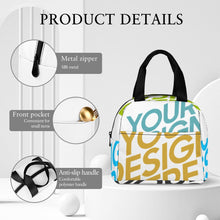 Charger l'image dans la galerie, Sac Isotherme Repas / Sac à repas personnalisé avec photo logo texte motif (Impression des multi-images)