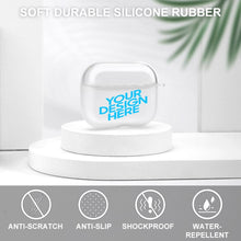 Charger l'image dans la galerie, Étui Coque Bluetooth Apple AirPods Pro 3e génération transparent personnalisé avec motif logo image texte