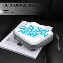 Charger l'image dans la galerie, Boîte de rangement plastique pour CD personnalisée avec photo logo motif texte