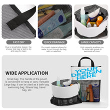 Charger l'image dans la galerie, Sac de rangement en filet personnalisé avec photo image motif texte logo