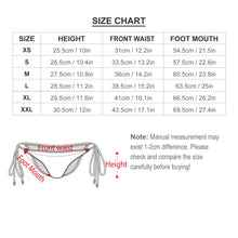 Charger l'image dans la galerie, Slip de bain bikini bas de maillot de bain femme personnalisé avec photo logo texte motif