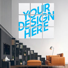 Charger l'image dans la galerie, Peinture suspendue Carré GY0903236 Personnalisé (Conception à neuf panneaux, une image)