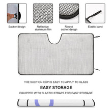 Charger l'image dans la galerie, Pare-soleil voiture de pare-brise personnalisé avec texte photo logo