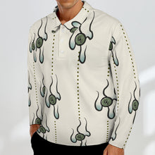 Charger l'image dans la galerie, Polo manche longue sweat shirt homme SDS008 personnalisé avec photo logo texte motif (impression d'image unique)