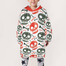 Charger l'image dans la galerie, Sweat à capuche polaire enfant pour garçon B412 personnalisé avec photo prénom logo (Impression d'image Unique)
