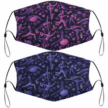 Charger l'image dans la galerie, Masque en tissu adulte (sans filtre) (2 images différentes) personnalisé avec photo logo motif texte