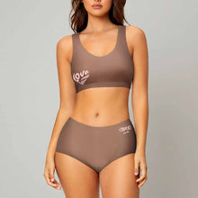 Charger l'image dans la galerie, Ensemble Soutien-Gorge / Sous-Vêtements Bretelles Réglables Pour Femmes WH021 Personnalisée Impression Latérale Multi-Image Avec Texte Motif Logo Photo