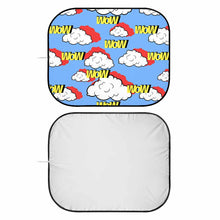 Charger l'image dans la galerie, Pare-soleil de Voiture Pliable en Verre de Pare-brise (Une Paire) QC1104037 Personnalisé avec Texte Photo Image Logo