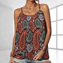 Charger l'image dans la galerie, Impression d’image unique Top bretelle femme NK personnalisé avec photo logo texte motif