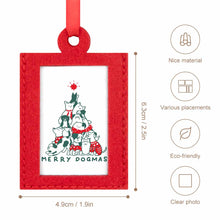 Charger l'image dans la galerie, Cadre Photo Suspendu Décoration de Noël 12 pièces personnalisé avec photo texte logo