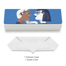 Charger l'image dans la galerie, étui à lunette rigide personnalisé avec texte image logo motif